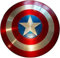 Riylox Captain Shield – Handgefertigte Replik First Avenger America Schild aus Metall, Rot und Silber, 55,9 cm