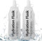TXSN Lot de 2 gourdes souples de 500 ml en TPU pour course à pied, cyclisme, randonnée, marathon, transparent