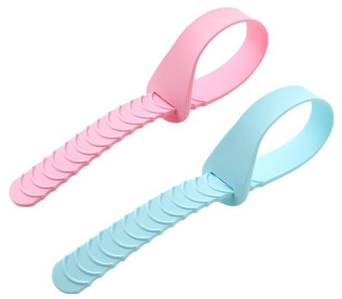 2 Pcs Toilet Seat Lifter Handle Toilet Seat Cover Lift Toilet Lid Bidet Attachment Flexible Toilet lid Handle Silicone Lifter for Travel Home Bathroom