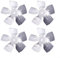 Cooling Motor Fan Blades for Condensers Available in Both Plastic and Aluminum Materials (Plastic 170mm)