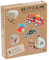 Re Cycle Me DEFG1020 Recycling Bastelspaß für 5 Modelle, Bastelset für 5 Kunstprojekte, Kreativset für Kinder ab 4 Jahre, Set zum Basteln mit Haushaltsmaterialien, Recycle Mich, Bastelmix