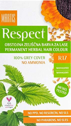 Haarfarbe Martis Respect “Ammonia-Free” Hair Color * mahogany – 17