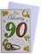 Banana Glückwunschkarte Grußkarte 90. Geburtstag 550 023