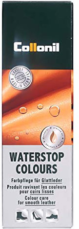 Collonil Waterstop Colours Schuhpflege für Glattleder 75 ml + Rema Ersatzschwammaufträger (050 Farblos)