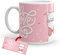 Kembilove Taza de Desayuno para Parejas Love Gato con Frase de Amor - Regalo Original Taza con diseños Coloridos para Enamorados Novios y Novias San Valentín - Taza de café para Enamorados