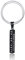 Personnalisé Porte-clés pour Hommes Femmes Nom Bar Porte-clés pour Les filles Gravé Texte Personnalisé BFF Frères Sœurs Famille Amour Cadeaux 316L Inoxydable Acier Bande Pendentif Noir