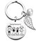 Meilleurs cadeaux de famille - Family Forever personnalisé nom de famille porte-clés pour femmes filles anniversaire remise des diplômes cadeaux de Noël pour fille fils de papa maman porte-clés