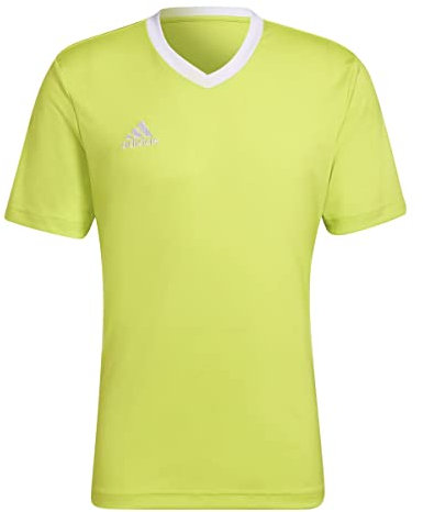 adidas Men's Entrada 22 Jersey, Team Semi Sol Yellow, S