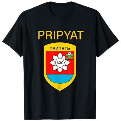 Pripyat - Armoiries - Marteau et faucille - Nuclear Atom T-Shirt