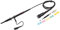 1pc P2200 Universal High, Siglent Probe Siglent Pp510 Exactitude 200MHz Oscilloscope Probe X10/X1 Kit Accessoires PKCATI BNC Clip Sondes Clip Cable, Noir