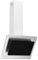 vidaXL - Campana de pared de 60 cm de acero inoxidable y cristal templado plateado