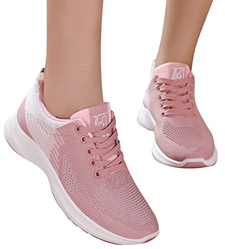 Pianshanzi Sneaker Halbschuhe Damen Plateau Plattform Segeltuch Schuhe Outdoorschuhe Straßenlaufschuhe Lässige Laufen Schnürschuhe Walking Schuhe Stoffschuhe Loafer Schuhe Freizeitschuhe