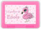 Boîte à goûter personnalisée - Cadeau enfant original - Boîte à pharmacie (Flamant rose)