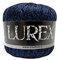 filato catenella lurex, 25g per uncinetto (blu)