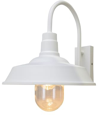 Konstsmide Wandleuchte Trapani | weiß | Outdoor | 34 x 42,5 x 42,5 cm | 7354-250
