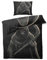 MOBEITI Totenkopf Bettwäsche 140x200, Gothic Skelett Wendebettwäsche - Deko & Geschenke, Weiche Mikrofaser Bettbezug Set 2teilig, 1 Kissenbezug 70x90, mit Reißverschluss