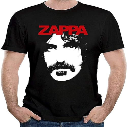 GOUyaer Men's Frank Come And Zappa T Shirt,One Color Size S