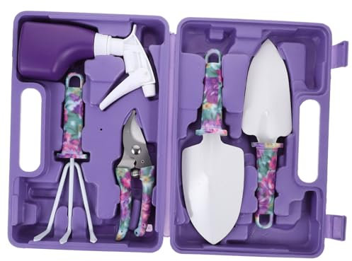 Yardenfun 1 Pz Cassetta Degli Attrezzi Da Giardino Piante Per Utensili Manuali Per Piantare Piante Grasse Kit Attrezzi Da Giardino Kit Piante Grasse Da Giardino Ferro Da Stiro Violet