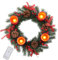 Gravidus Adventskranz mit LED Echtwachskerzen Weihnachtskranz Weihnachtsschmuck Deko