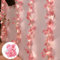Advokingtap Guirlande lumineuse rose pour fleurs de cerisier - 20 LED - Fonctionne à piles - Décoration pour chambre de fille - Intérieur ou extérieur - Mariage et Saint-Valentin