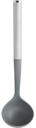 KitchenAid Ladle with Stainless Steel Handle, Nonstick Safe, Ideal for Serving Soups, Stews, and Chilis, Durable and Dishwasher Safe