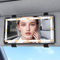 MICTUNING Car Sun Visor Vanity Mirror, Rechargeable Makeup Mirror with 3 Light Modes & 60 LEDs Dimmable Touch Control Screen HD Universal for Car SUV(Black)