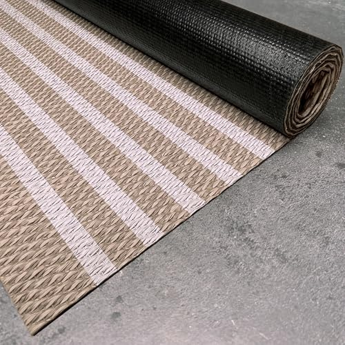 STORESDECO In & Outdoor Teppich 60x200cm - Wetterfeste Teppiche für Balkon & Terrasse - Waschbarer Küchenteppich & Läufer für Flur Wohnzimmer Esszimmer mit Rutschfester Unterseite - Made in Europe