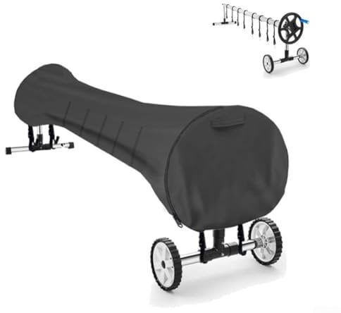 Pool Solar Roll-Up Cover,16ft Heavy Duty Waterproof Pool Solar Blanket Roll-Up Cover,Pool Solar Blanket Cover(A)