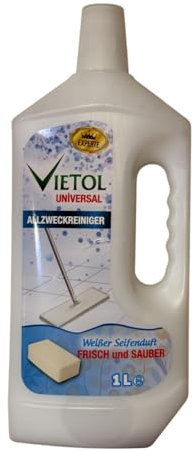 Allzweckreiniger Flüssig 1L – Haushaltsreiniger mit Weißer Seife Duft, für Sauberkeit und Frische, Ideal für Küche, Bad und Haushalt