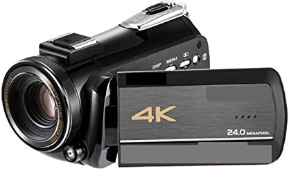 Macchina fotografica digitale, Videocamera 4K Live Streaming professionale Zoom ottico Videocamera digitale Blogger Vlogging