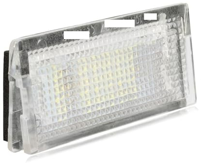 2PCS Car for License for Plate for Light For BMW E46 3er 4D 1998-2005 Rear Tail Number Plate Lamp Upgrade Lighting Assembly Error for Free