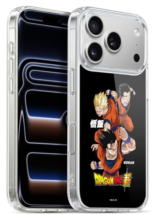 Head Case Designs Offizielle Dragon Ball Super Gohan Universe Survival Characters Gelhülle [Militärischer Schutzgrad] Kompatibel Mit Apple iPhone 17 Pro Und Kompatibel Mit MagSafe