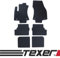 CARMAT TEXER Textil Fußmatten Passend für Opel Zafira A 7-Sitzer Bj. 1999-2005 Basic