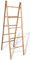 vidaXL Escalera Modelo Toallero Doble con 5 Peldaños Colgador Perchero Baño Ducha Bañera Decorativa Sostenedor Estante Dormitorio Bambú