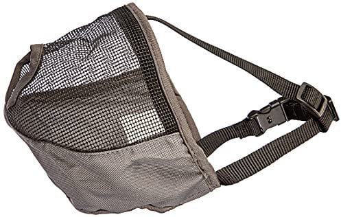 Trixie 17627 Maulkorb für kurznasige Rassen, Polyester, S–M, grau