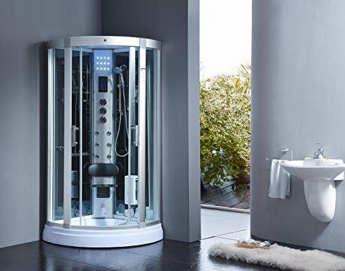 Trade-Line-Partner Luxus Dampfdusche 90x90 cm + Vollausstattung ! - SONDERAKTION !