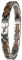 Waidzeit EL_W03 Damen Armband Walnuss Holz Silber braun 20,5 cm