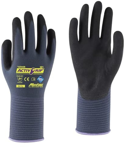 TOWA ActivGrip Advance Arbeitshandschuhe Handschuhe Montagehandschuhe 12 Paar im Pack (9)