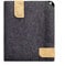 Stilbag Filztasche für Remarkable 2| Etui Case aus Merino Wollfilz und Kork mit Marker Fach | Modell KUNO in anthrazit - schwarz | Tablet Schutz-Tasche Made in Germany