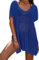 Aoracci Damen Gestrickte Strandkleid Bikini Cover-Ups Sommer Strandponcho Strandurlaub Badeanzug