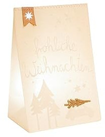 Good old Friends Winterlichtbeutel Fröhliche Weihnachten