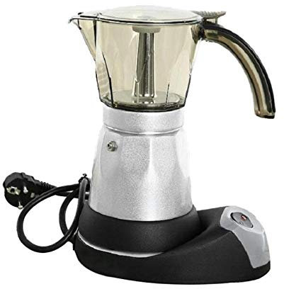 Coffee Machine Portable Electric Coffee Maker Stainless Steel Espresso Mocha Coffee Pot Percolator Tools Filter Italian Espresso Machine Household appliances