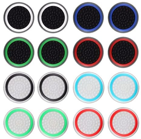 LQI 32 pièces accessoires de contrôleur étui de protection poignées de pouce de contrôleur: capuchons de poignée de pouce pour contrôleur Xbox One série X/S, PS4, PS5