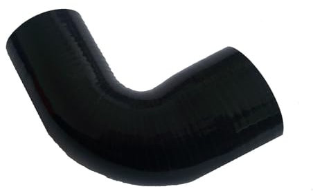 CMS 90D-ID60-80 - Raccordo per tubo flessibile a gomito con riduzione di 90 gradi, diametro da 60 mm a 80 mm, per tubo di aspirazione diretta universale Turbo Intercooler, rinforzato, 4 strati, 5,4 mm