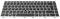 HP L14378-BG1 Original Clavier SF (Suisse-Francais) Noir/Argent avec rétro-éclairage et Mouse Stick pour EliteBook 745 G5, 745 G6, 840 G5, mt45 Mobile Thin Client