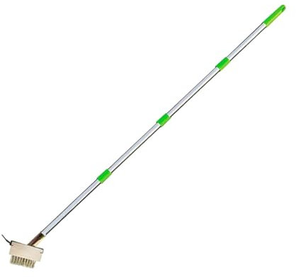 KESOTO Deckspalt-Reinigungsbürste, Moosentfernungsgerät, Spaltreiniger, manueller Unkrautstecher für Pflaster, 148 cm