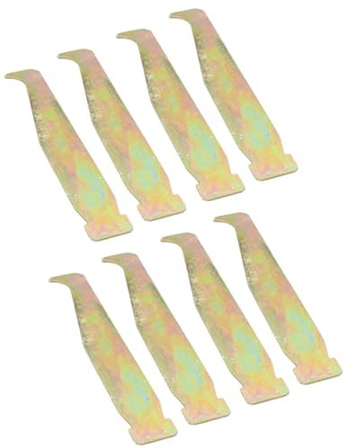 8PCS Chainsaw Bar Cleaner, Carbon Steel Cleaners for Most Chainsaws, Cleaning Tool Parts for Chainsaw Guide Bar