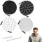 Kordel für Jogginghose, 4pcs Kordel für Hoodie 140cm Ersatz Kordelzug mit Kordelenden aus Copper Hosenband mit 2 Einfädler Kordel Aus Nylon Kordelband Grau Schwarz Weiß für Sporthosen Sweatshirts