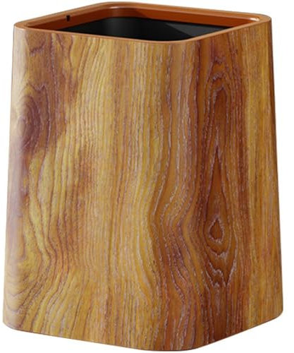 Dinntty Poubelle À Grains De Bois, Poubelle Rétro, Poubelle De Ferme, Poubelle pour Maison, Le Bureau, Le Salon, L'hôtel