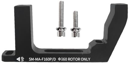Sirxlevcy Scheibenbremsen-Montageadapter Ultraleicht Flachmontage PM/is-Konverter Fahrradzubehör Rotorwechselhalterung Vorne